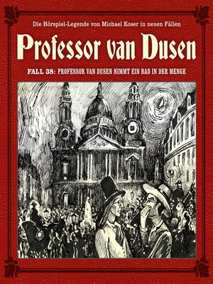 cover image of Professor van Dusen nimmt ein Bad in der Menge